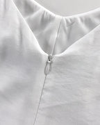 Plain Adjustable Strap Wide Leg Jumpsuit Casual Loose Fit Romper
